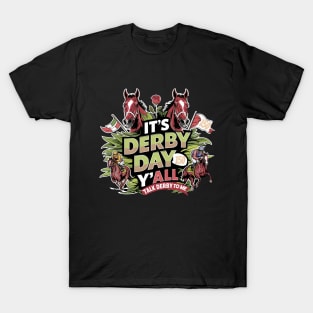 Vintage Its Derby 150 Yall 150th Horse Racing Derby Day 2024 T-Shirt